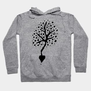 Spring Tree Doodle Art Hoodie